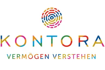buntes Kontora Logo, Regenbogenfarben