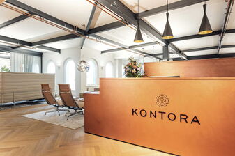 Empfangstresen des Kontora Family Offices 2