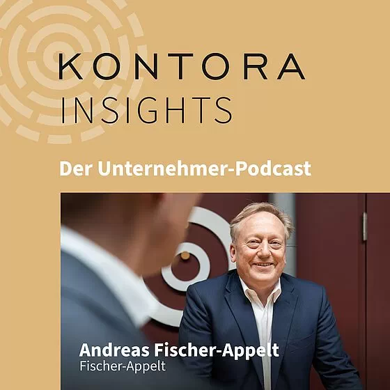 Das Cover der Podcastfolge mit Andreas Fischer Appelt
